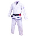 Fuji Suparaito BJJ Gi, White with Navy, 5700